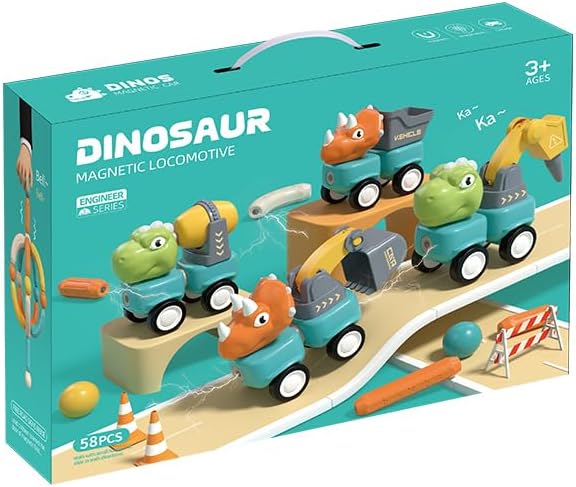 🦖🚗 Kizozo Carro Dinossauro de Brinquedo 4 em 1 - Diversão Pré-Histórica para Crianças! 🌟