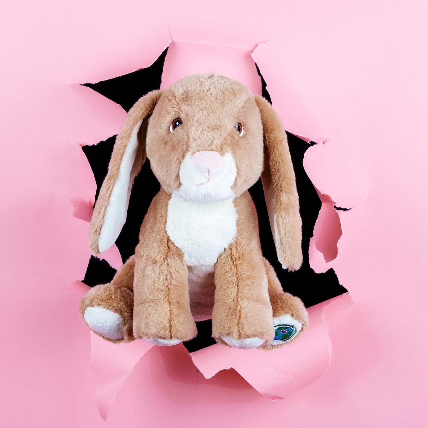 🐰🌍 Pelúcia Eco-Friendly Coelho VFM - Fofura Sustentável em 23cm! 🧸