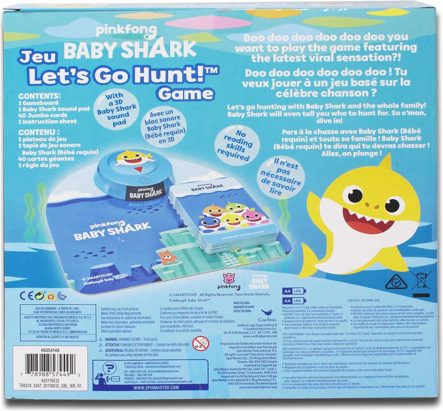 🎣🐟 Jogo de Aventura Pinkfong Baby Shark - "Let's Go Hunt!" 🦈🎶